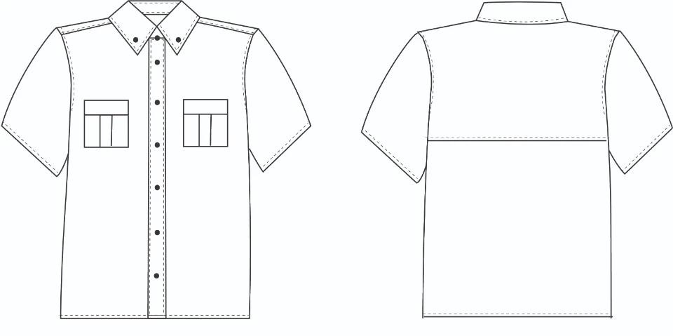 Garment flat 12