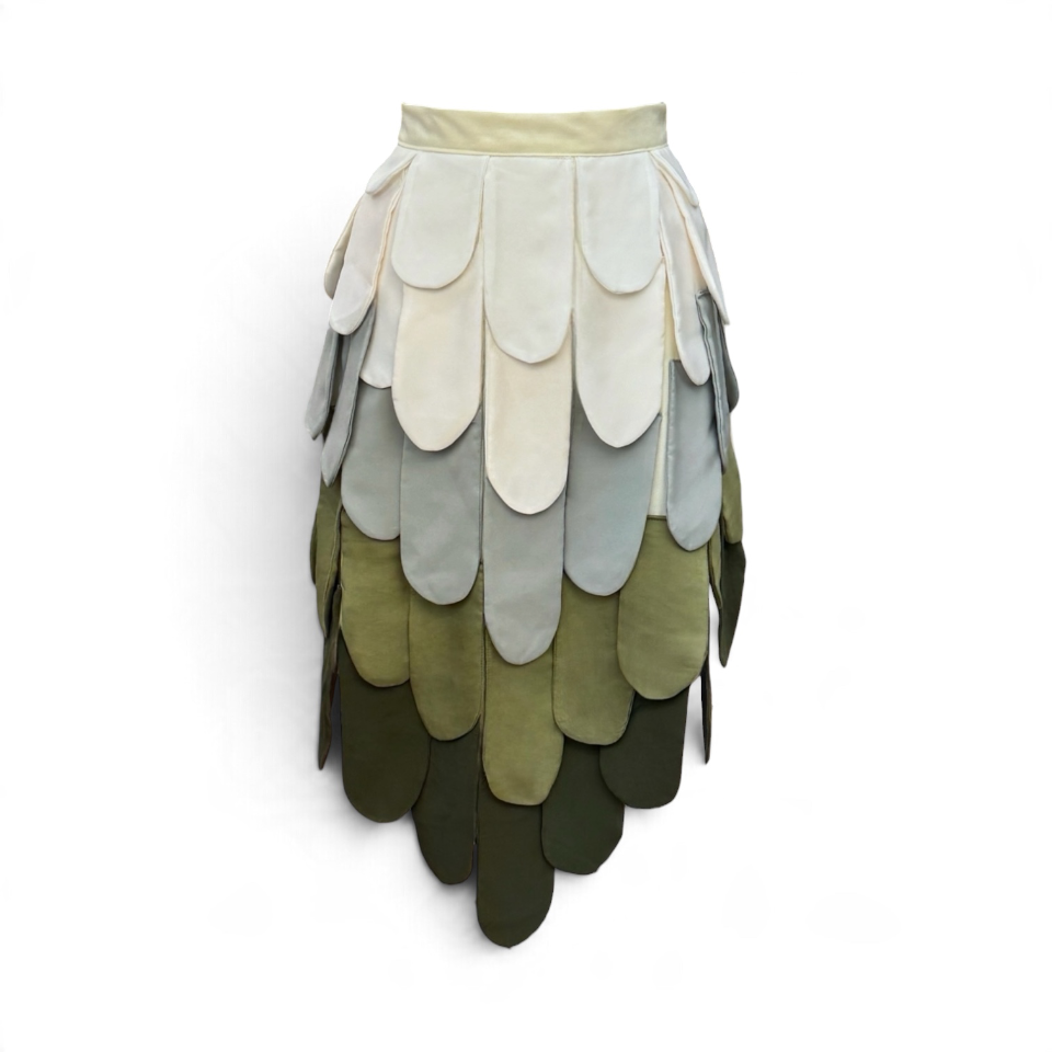 Layered Scale Skirt