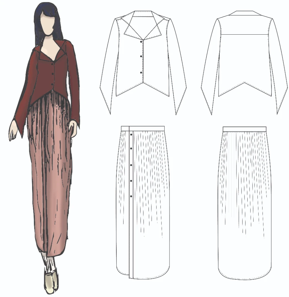 Garment flat 13