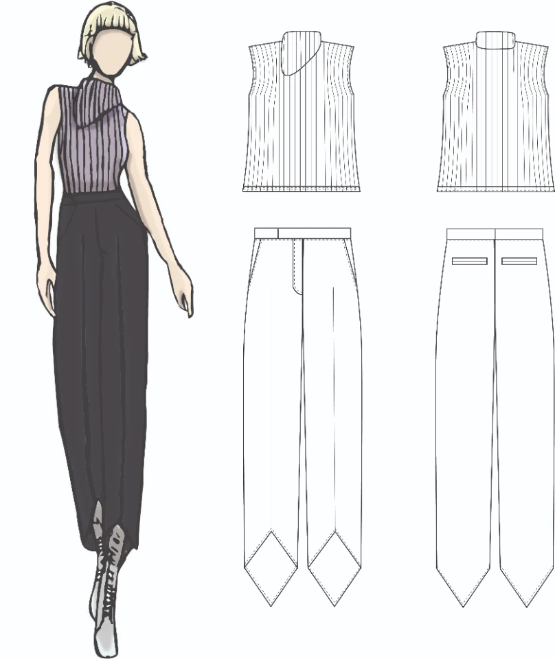 Garment flat 16