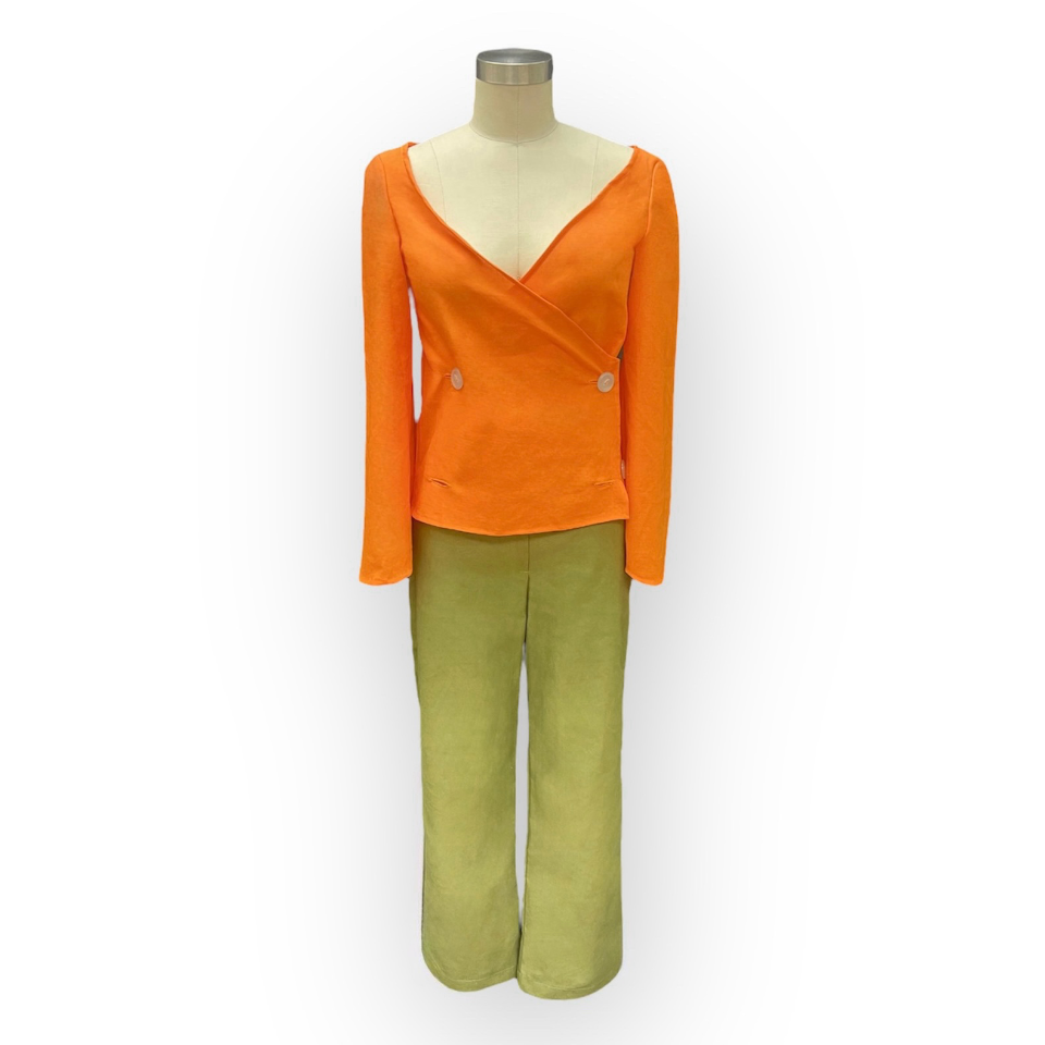 Olive green pants