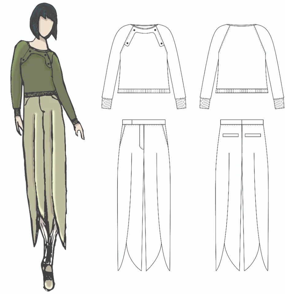 Garment flat 14