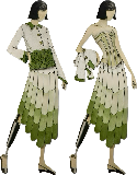 Jade sketches and garment flats — photo 1